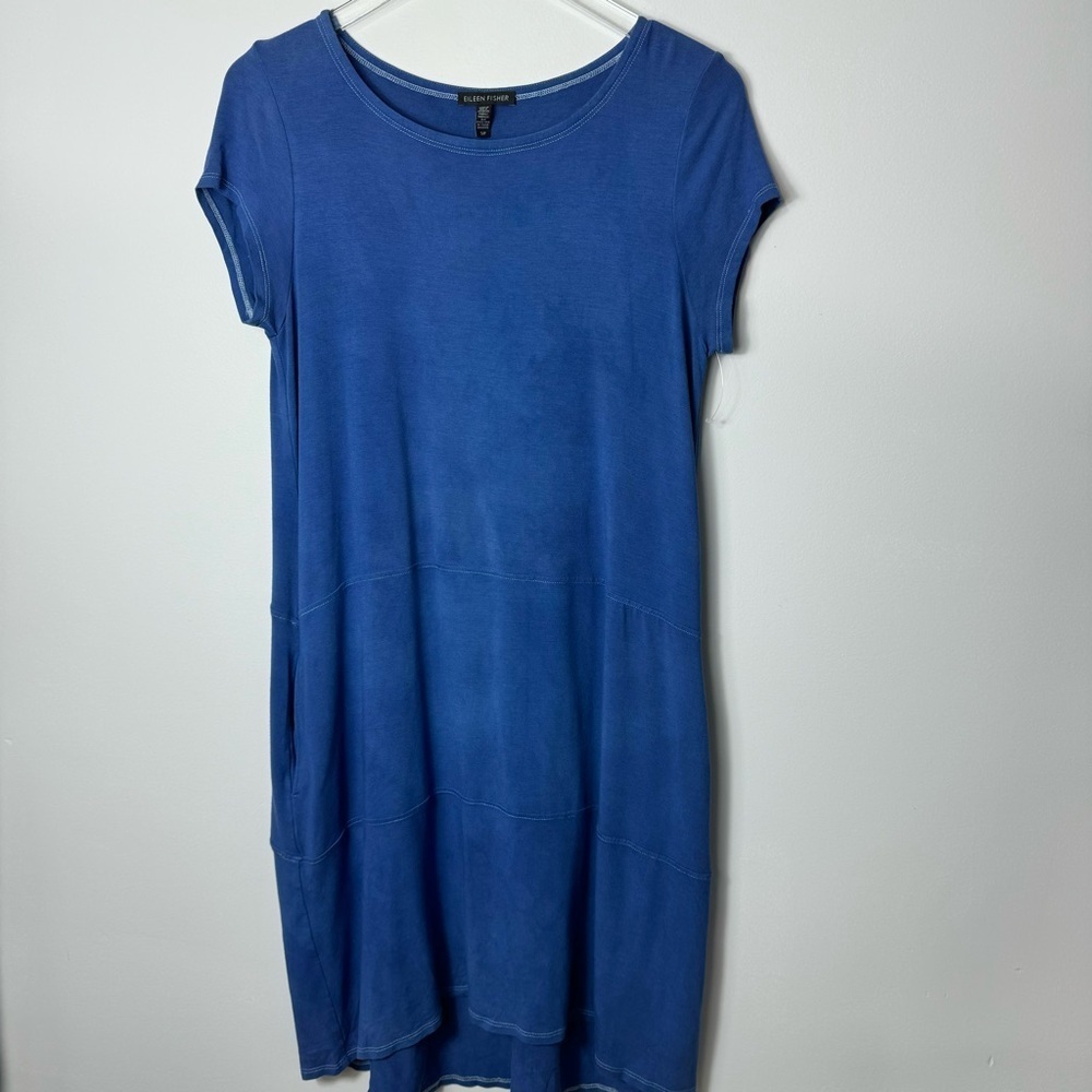 Marine Layer Tencel pant elastic waist side pockets slits at ankle size medium p